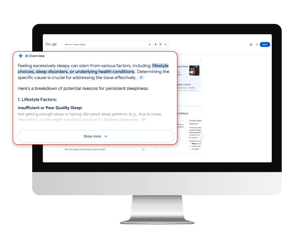 google SGE overview