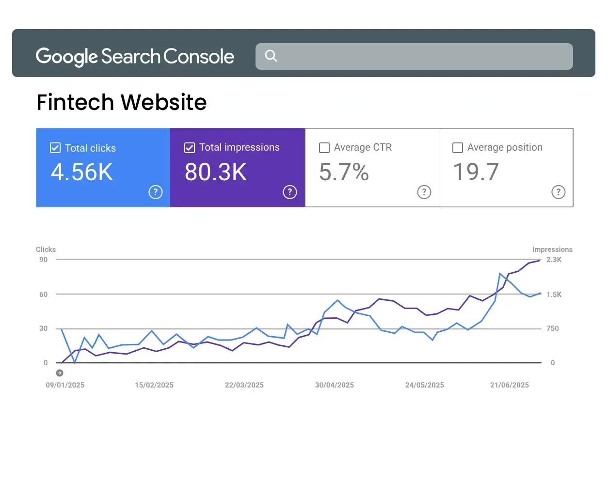 Rankpage case study fintech industry