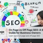 Asian woman on a laptop searching for SEO best practices.