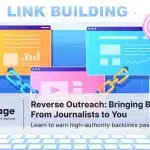 Seo link building as search engine optimization, marketing and digital for home page development or mobile applications vector illustration