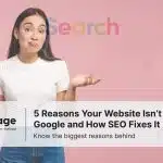 A women confused about why not ranking on Google search