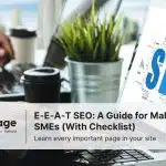 E-E-A-T SEO checklist banner for Malaysian SMEs by Rankpage.
