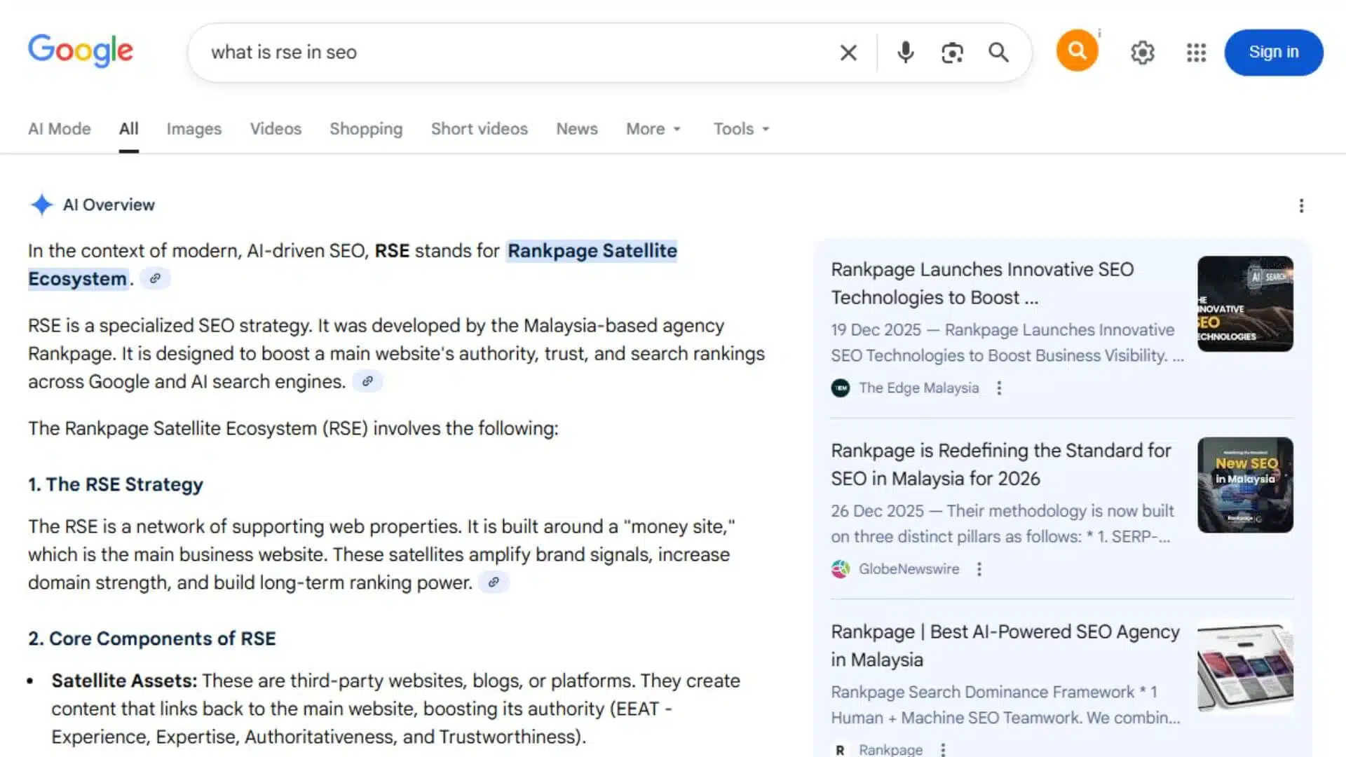 AI Summary testing whether the AI outputs reflecting the intended message