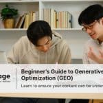 A guy teaching another guy about generative engine optimization