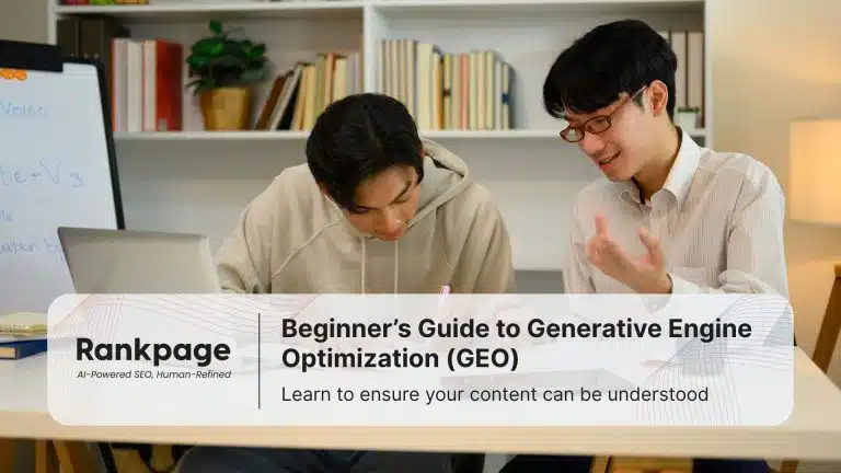 A guy teaching another guy about generative engine optimization