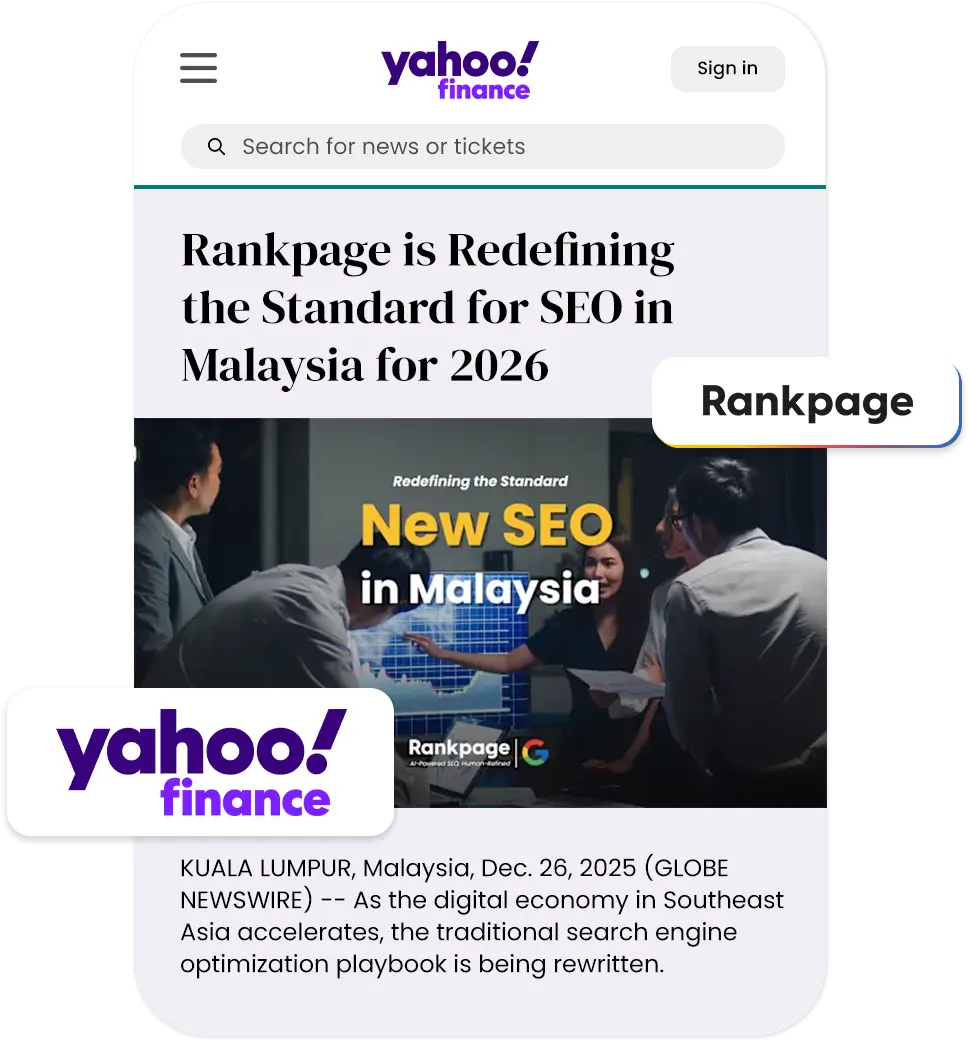 Rankpage featured on Yahoo Finance news
