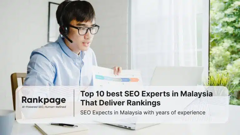 seo specialist giving proposal to client