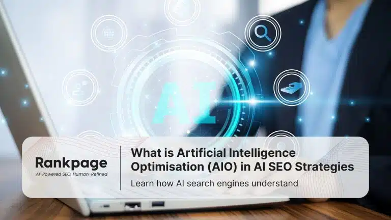 A man searching online of what is AIO in AI SEO