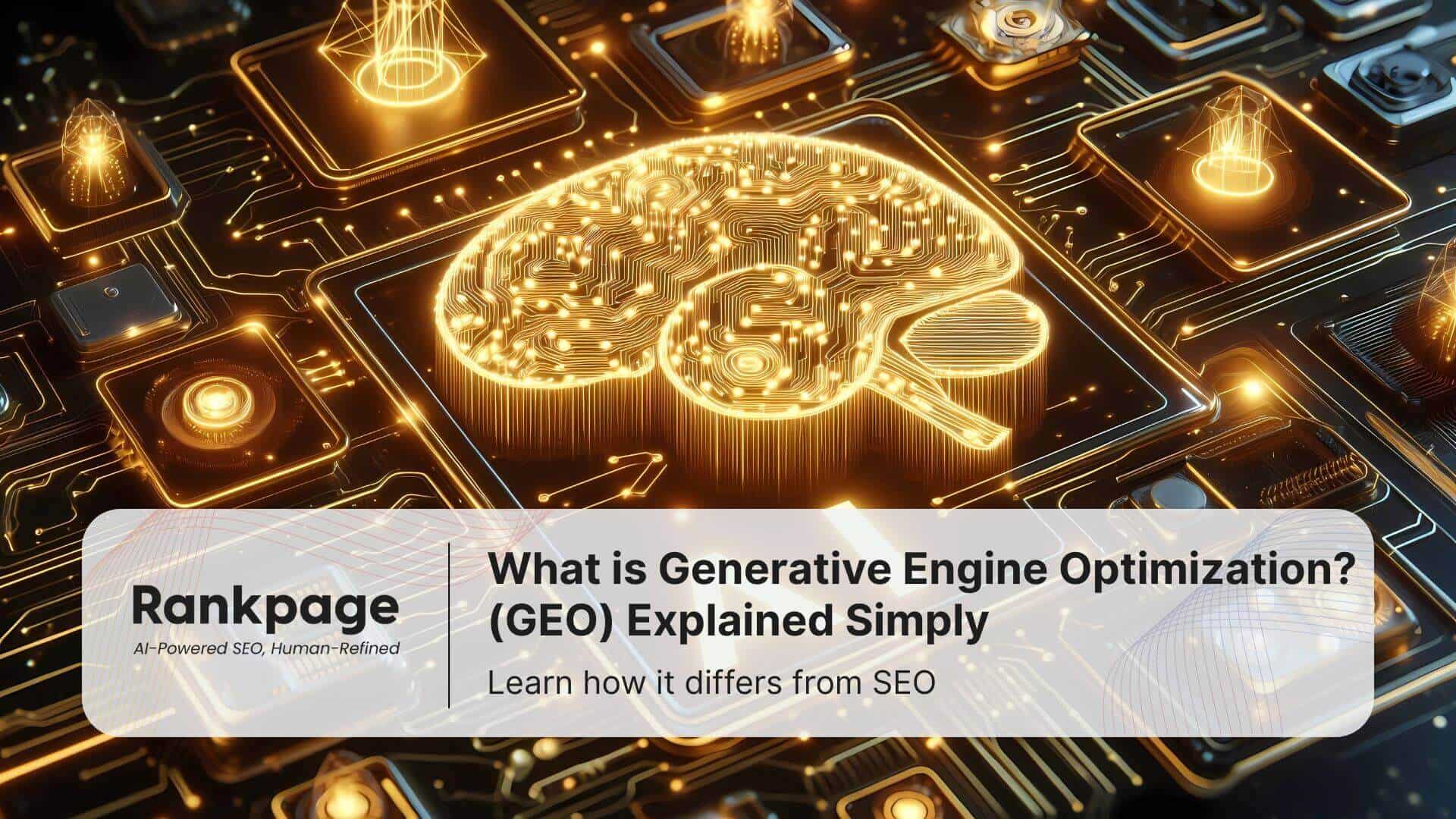 An imagination of the GEO future artificial intelligence thinking brain