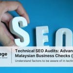 A hand placing letters that spell 'SEO', representing technical SEO