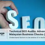 A hand placing letters that spell 'SEO', representing technical SEO