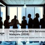Group of businesspeople in a boardroom discussing enterprise seo services