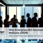 Group of businesspeople in a boardroom discussing enterprise seo services