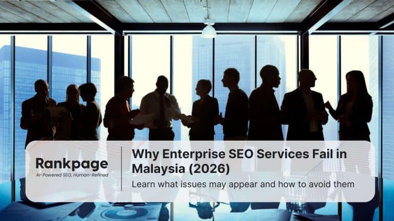 Group of businesspeople in a boardroom discussing enterprise seo services
