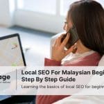 A woman looking at Google Maps on her laptop, symbolizing local SEO