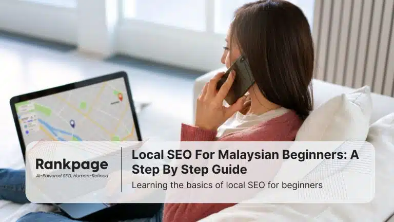A woman looking at Google Maps on her laptop, symbolizing local SEO