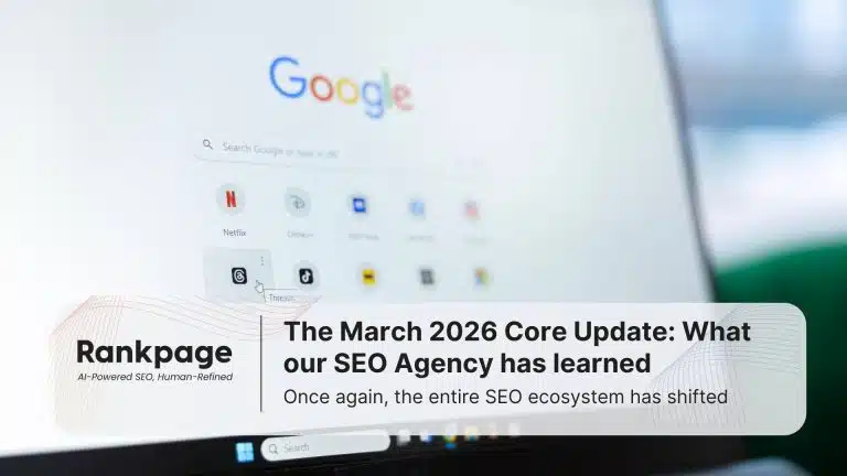 march 2026 core update for google seo agency