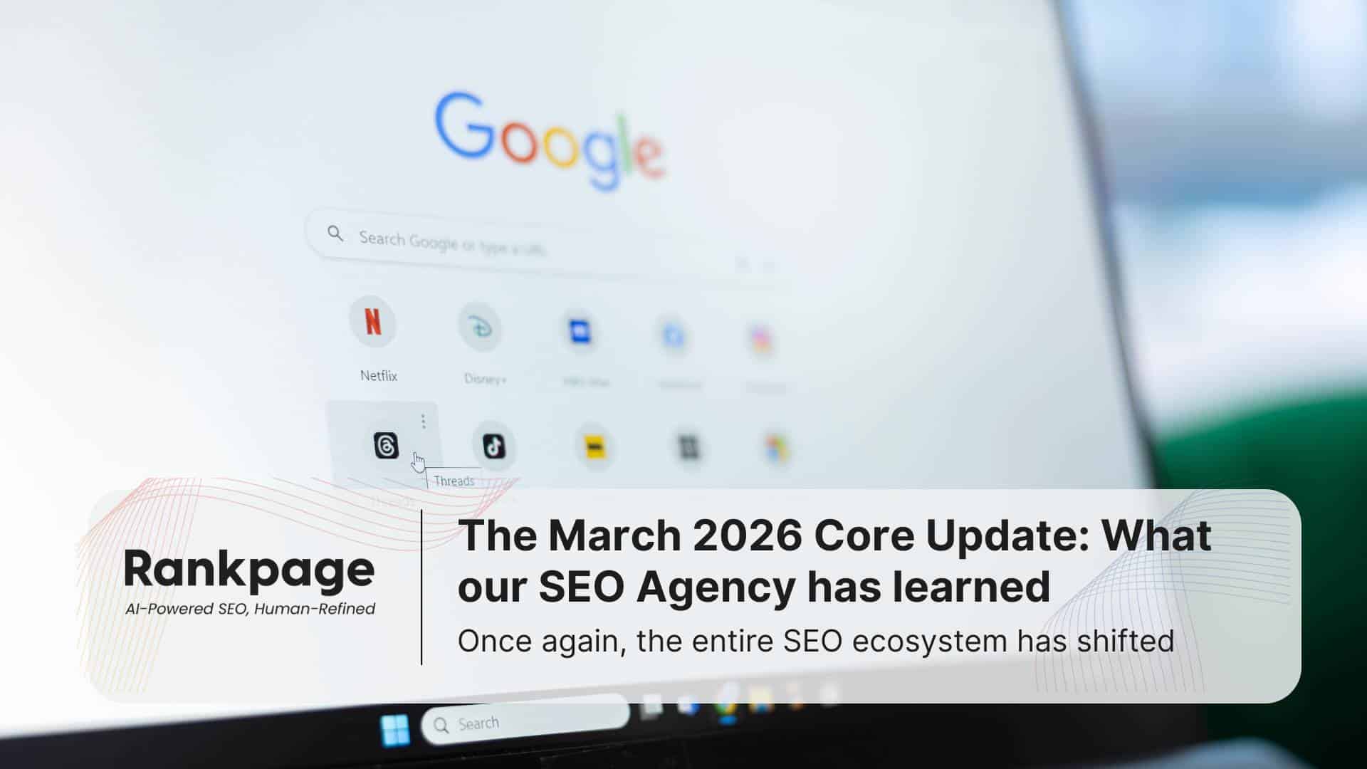Sharp Ranking The March 2026 Core Update: What our SEO Agency has learned - Rankpage