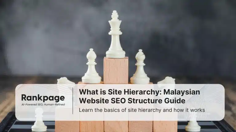 Photo of chesspieces on a set of descending wooden blocks, representing site hierarchy and website SEO