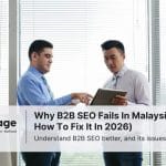 Two businessmen discussing their B2B partnership