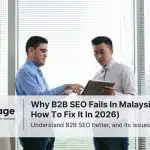 Two businessmen discussing their B2B partnership