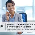 Photo of a secretary smiling as she speaks on the phone. This represents company secretarial services seo