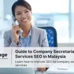 Photo of a secretary smiling as she speaks on the phone. This represents company secretarial services seo