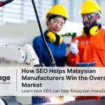 Photo of two factory workers supervising a robotic assembly line, symbolizing SEO manufacturers