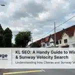 Photo of a housing area in Cheras, representing KL SEO for Cheras and Sunway Velocity