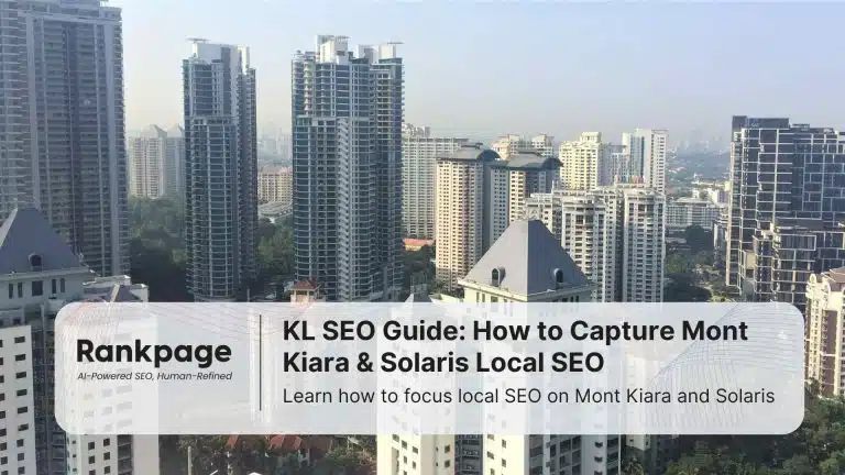 Photo of Mont Kiara condominiums, representing KL SEO in Mont Kiara and Solaris