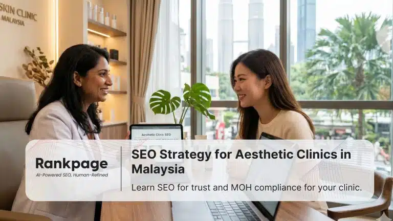 An aesthetic specialist with a client in a modern Malaysian clinic.