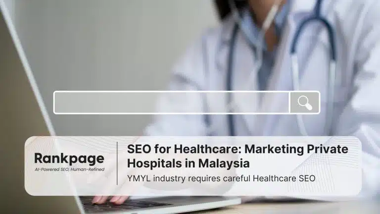 healthcare seo marketing for private hospital