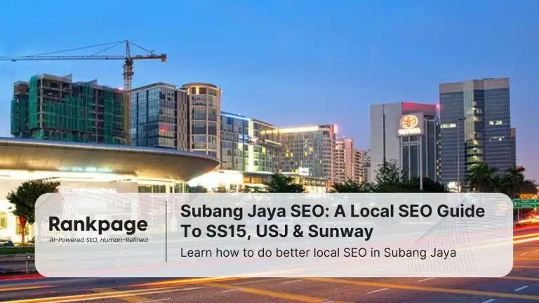 Photo of SS16 in Subang, representing Subang Jaya SEO
