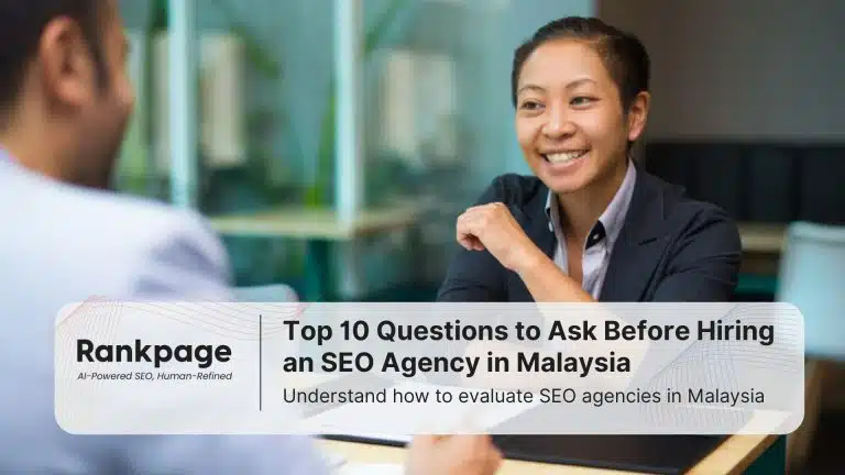 Photo of a woman talking to the representative from an SEO agency she wants to hire. This represents 'Questions to Ask Before Hiring an SEO Agency'.