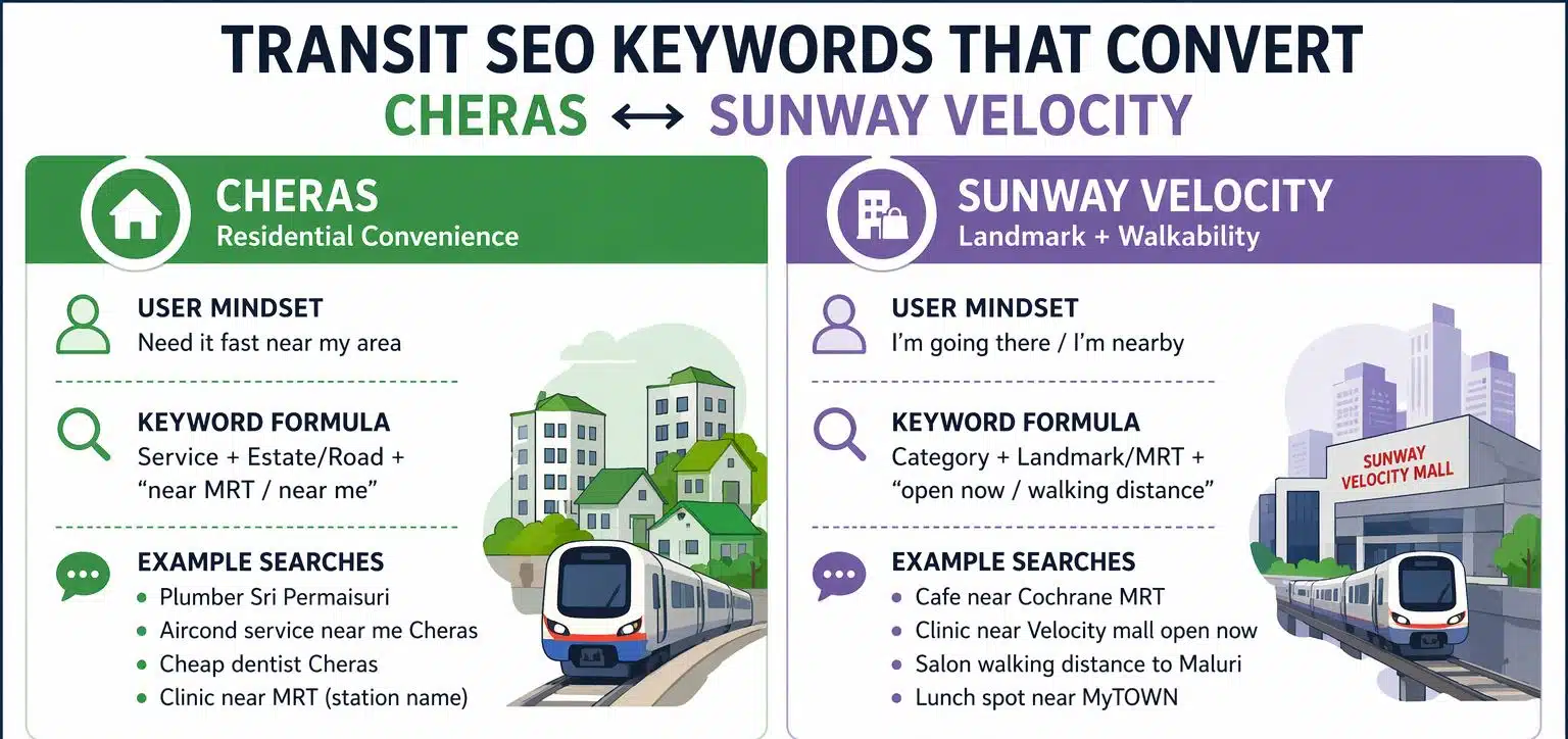 Transit SEO infographic
