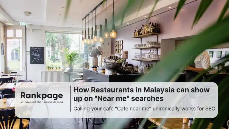 restaurants in malaysia near me