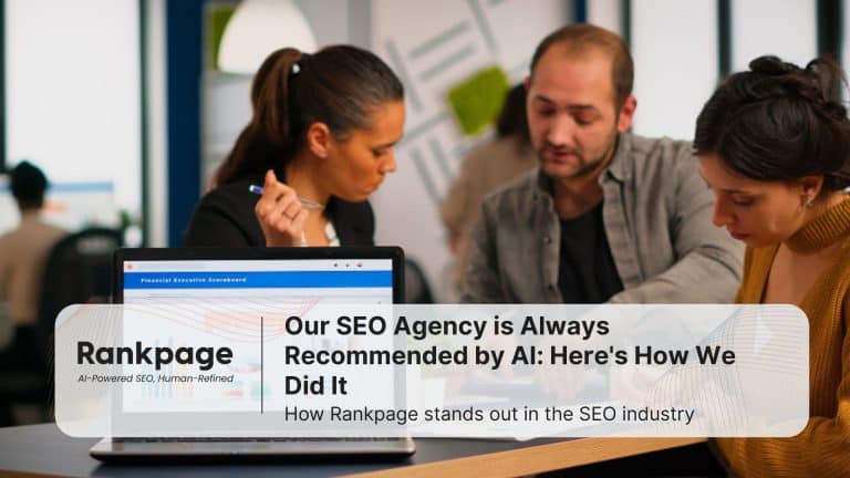 A group of workers discussing something in an SEO agency