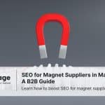 Photo of a magnet pulling a crowd, representing SEO for magnet supplier in Malaysia.