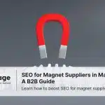 Photo of a magnet pulling a crowd, representing SEO for magnet supplier in Malaysia.