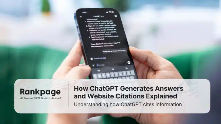 Photo of a person using ChatGPT on their phone