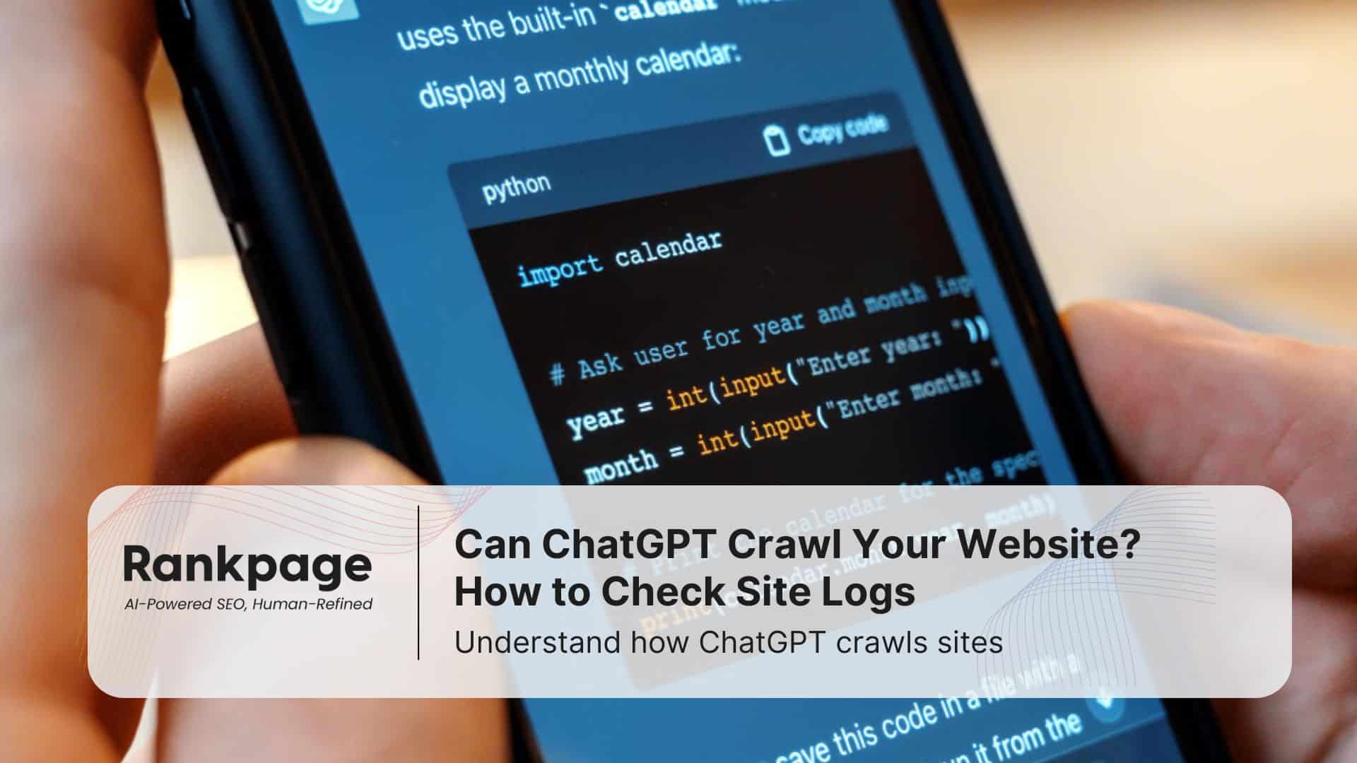 Photo of a person using ChatGPT on their phone