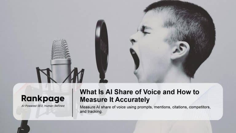 boy singing on microphone with pop filter, representing ai share of voice